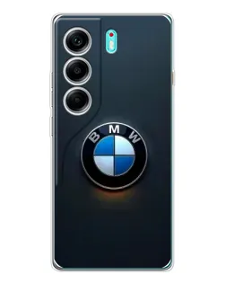 Чохол для TECNO Camon 40 з картинкою «Логотип BMW — мінімалізм»