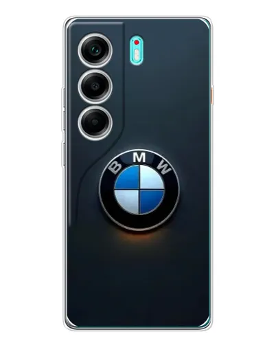 Чохол для TECNO Camon 40 з картинкою «Логотип BMW — мінімалізм»