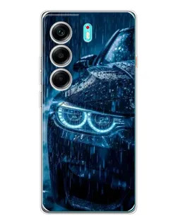 Чехол для TECNO Camon 40 с картинкой «BMW под дождем» Чехол для TECNO Camon 40 с картинкой «BMW под дождем»