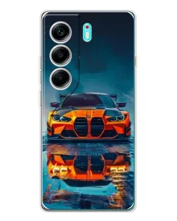 Чехол для TECNO Camon 40 с картинкой «BMW — золотая эмблема» Чехол для TECNO Camon 40 с картинкой «BMW — золотая эмблема»