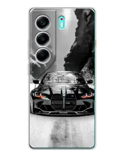 Чехол для TECNO Camon 40 с картинкой «BMW — акварельный дрифт» Чехол для TECNO Camon 40 с картинкой «BMW — акварельный дрифт»