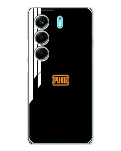 Чехол для TECNO Camon 40 с картинкой «PUBG — вертикальные линии» Чехол для TECNO Camon 40 с картинкой «PUBG — вертикальные линии»