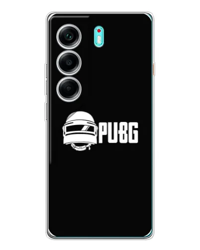 Чехол для TECNO Camon 40 с картинкой «PUBG — классический лого» Чехол для TECNO Camon 40 с картинкой «PUBG — классический лого»