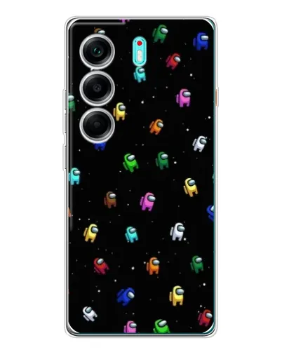 Чохол для TECNO Camon 40 з картинкою «Екіпаж Among Us»