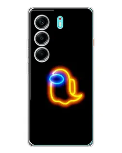 Чохол для TECNO Camon 40 з картинкою «Among Us неонове сяйво»