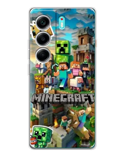 Чохол для TECNO Camon 40 з картинкою «Замок Minecraft» Чохол для TECNO Camon 40 з картинкою «Замок Minecraft»