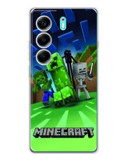 Чохол для TECNO Camon 40 з картинкою «Команда героїв гри»