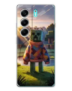 Чохол для TECNO Camon 40 з картинкою «Кріпер у светрі»