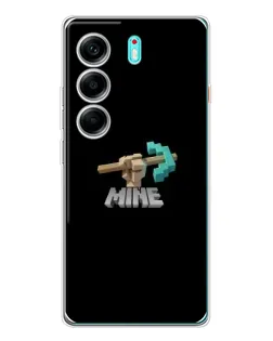 Чохол для TECNO Camon 40 з картинкою «Алмазне кайло»