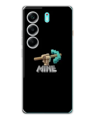 Чохол для TECNO Camon 40 з картинкою «Алмазне кайло» Чохол для TECNO Camon 40 з картинкою «Алмазне кайло»