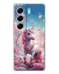 Чохол для TECNO Camon 40 з картинкою «Єдиноріг серед хмар» Чохол для TECNO Camon 40 з картинкою «Єдиноріг серед хмар»