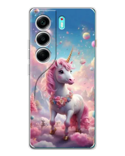 Чохол для TECNO Camon 40 з картинкою «Єдиноріг серед хмар» Чохол для TECNO Camon 40 з картинкою «Єдиноріг серед хмар»