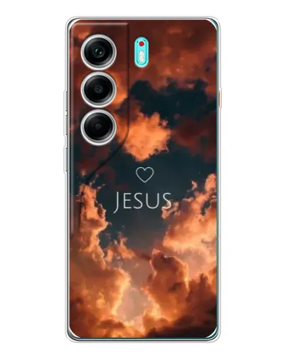 Чохол для TECNO Camon 40 з картинкою «Сяйво Імені Jesus» Чохол для TECNO Camon 40 з картинкою «Сяйво Імені Jesus»