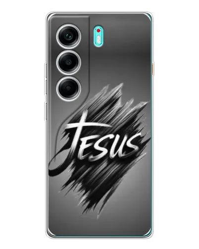 Чохол для TECNO Camon 40 з картинкою «Напис Jesus Graffiti» Чохол для TECNO Camon 40 з картинкою «Напис Jesus Graffiti»