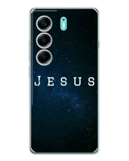 Чохол для TECNO Camon 40 з картинкою «Зоряне небо Jesus»