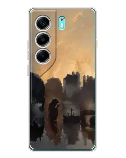 Чохол для TECNO Camon 40 з картинкою «Дорога до віри»