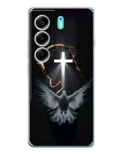 Чохол для TECNO Camon 40 з картинкою «Голуб та Світло»
