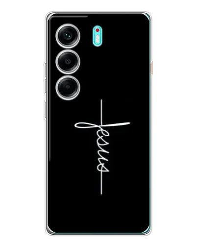 Чохол для TECNO Camon 40 з картинкою «Тонка лінія віри» Чохол для TECNO Camon 40 з картинкою «Тонка лінія віри»