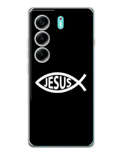 Чохол для TECNO Camon 40 з картинкою «Класичний Jesus»