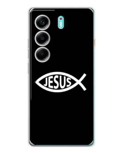 Чохол для TECNO Camon 40 з картинкою «Класичний Jesus» Чохол для TECNO Camon 40 з картинкою «Класичний Jesus»