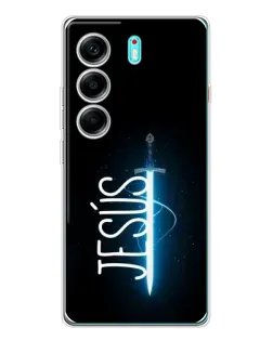 Чохол для TECNO Camon 40 з картинкою «Меч Духа Jesus»