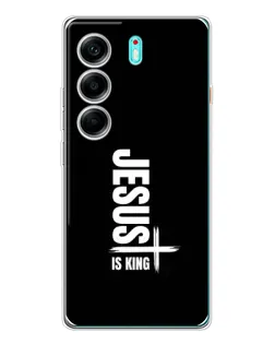 Чохол для TECNO Camon 40 з картинкою «Вертикаль віри Jesus»