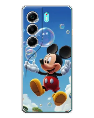 Чохол для TECNO Camon 40 з картинкою «Mickey та мильні бульбашки» Чохол для TECNO Camon 40 з картинкою «Mickey та мильні бульбашки»