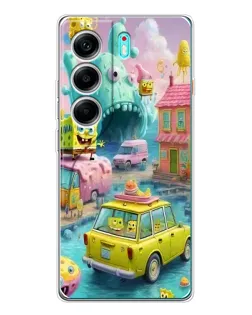 Чехол для TECNO Camon 40 с картинкой «Монстр-трак приключения»