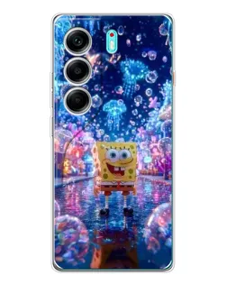 Чохол для TECNO Camon 40 з картинкою «Неоновий океан»