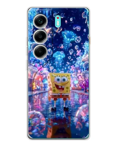 Чохол для TECNO Camon 40 з картинкою «Неоновий океан» Чохол для TECNO Camon 40 з картинкою «Неоновий океан»