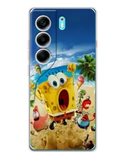 Чохол для TECNO Camon 40 з картинкою «Розваги на пляжі»