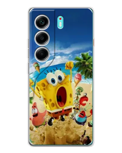 Чохол для TECNO Camon 40 з картинкою «Розваги на пляжі» Чохол для TECNO Camon 40 з картинкою «Розваги на пляжі»