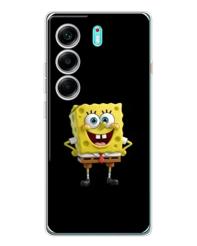 Чохол для TECNO Camon 40 з картинкою «Класичний Губка Боб» Чохол для TECNO Camon 40 з картинкою «Класичний Губка Боб»