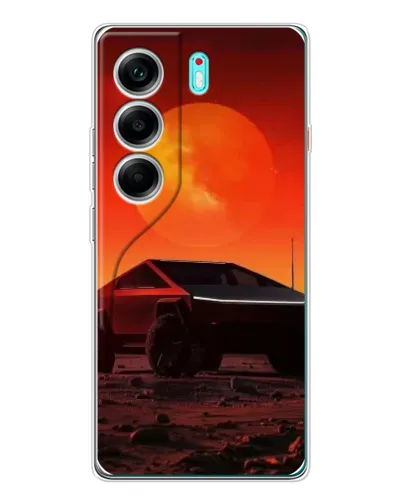 Чохол для TECNO Camon 40 з картинкою «Cybertruck на Марсі» Чохол для TECNO Camon 40 з картинкою «Cybertruck на Марсі»