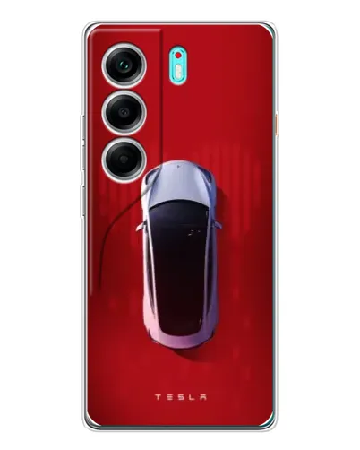 Чохол для TECNO Camon 40 з картинкою «Tesla Top View» Чохол для TECNO Camon 40 з картинкою «Tesla Top View»