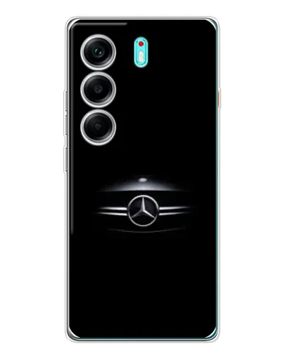 Чохол для TECNO Camon 40 з картинкою «Mercedes — абстрактні лінії»
