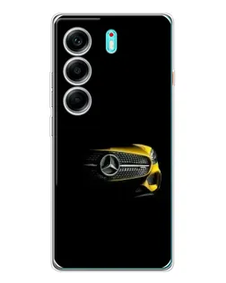 Чохол для TECNO Camon 40 з картинкою «Mercedes — ретро стиль»