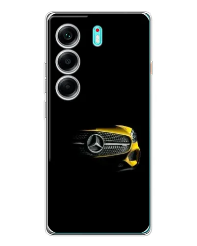 Чохол для TECNO Camon 40 з картинкою «Mercedes — ретро стиль»