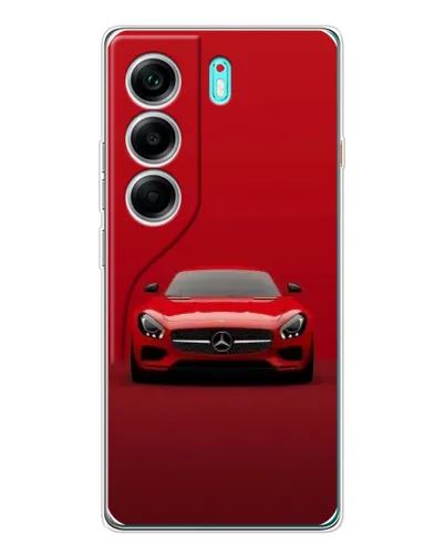 Чехол для TECNO Camon 40 с картинкой «Красный Mercedes AMG» Чехол для TECNO Camon 40 с картинкой «Красный Mercedes AMG»