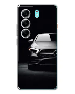 Чохол для TECNO Camon 40 з картинкою «Світло фар Mercedes»