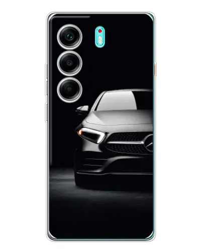 Чохол для TECNO Camon 40 з картинкою «Світло фар Mercedes»