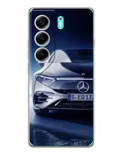 Чохол для TECNO Camon 40 з картинкою «Mercedes EQ — майбутнє»