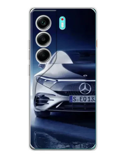 Чохол для TECNO Camon 40 з картинкою «Mercedes EQ — майбутнє»