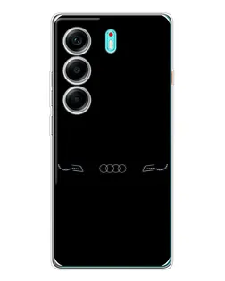 Чохол для TECNO Camon 40 з картинкою «Audi — світловий підпис»