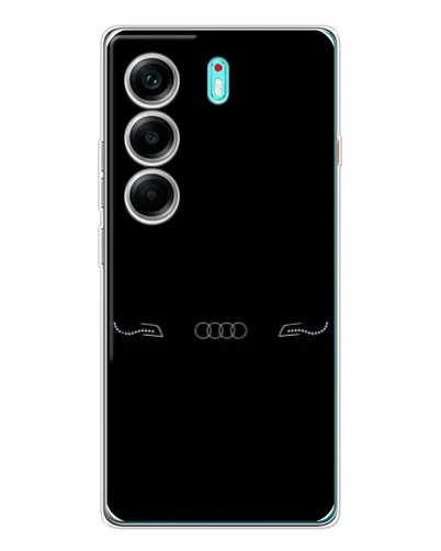 Чехол для TECNO Camon 40 с картинкой «Audi — световой подпись» Чехол для TECNO Camon 40 с картинкой «Audi — световой подпись»