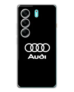 Чохол для TECNO Camon 40 з картинкою «Класичне лого Audi»