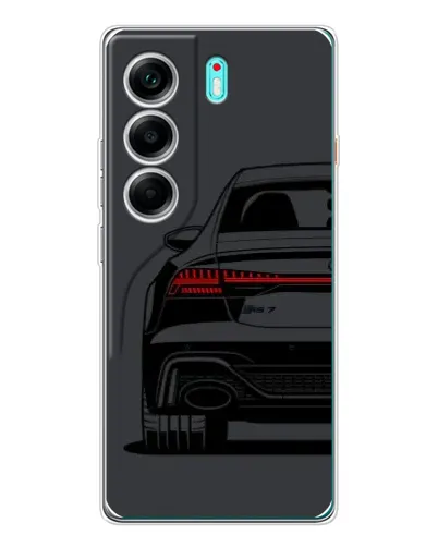 Чехол для TECNO Camon 40 с картинкой «Задняя часть Audi — арт» Чехол для TECNO Camon 40 с картинкой «Задняя часть Audi — арт»