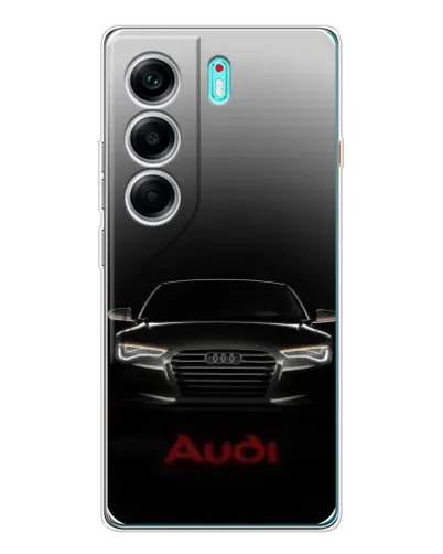 Чехол для TECNO Camon 40 с картинкой «Audi — градиентный контур» Чехол для TECNO Camon 40 с картинкой «Audi — градиентный контур»