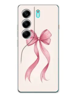 Чехол для TECNO Camon 40 с картинкой «Розовый бант»