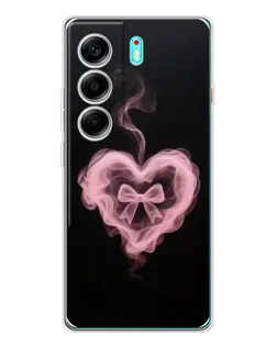 Чохол для TECNO Camon 40 з картинкою «Димчасте серце»